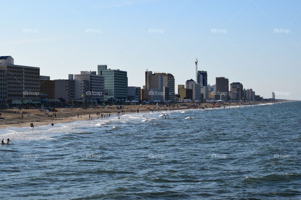 View of virginia beach