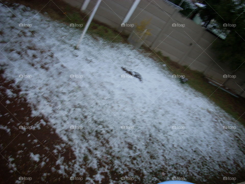 Snowfall in South Africa
