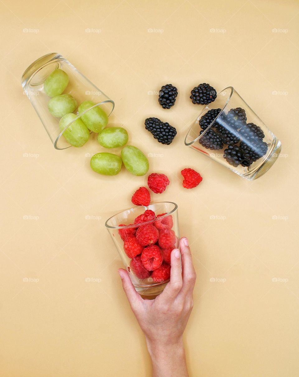 glass fruit