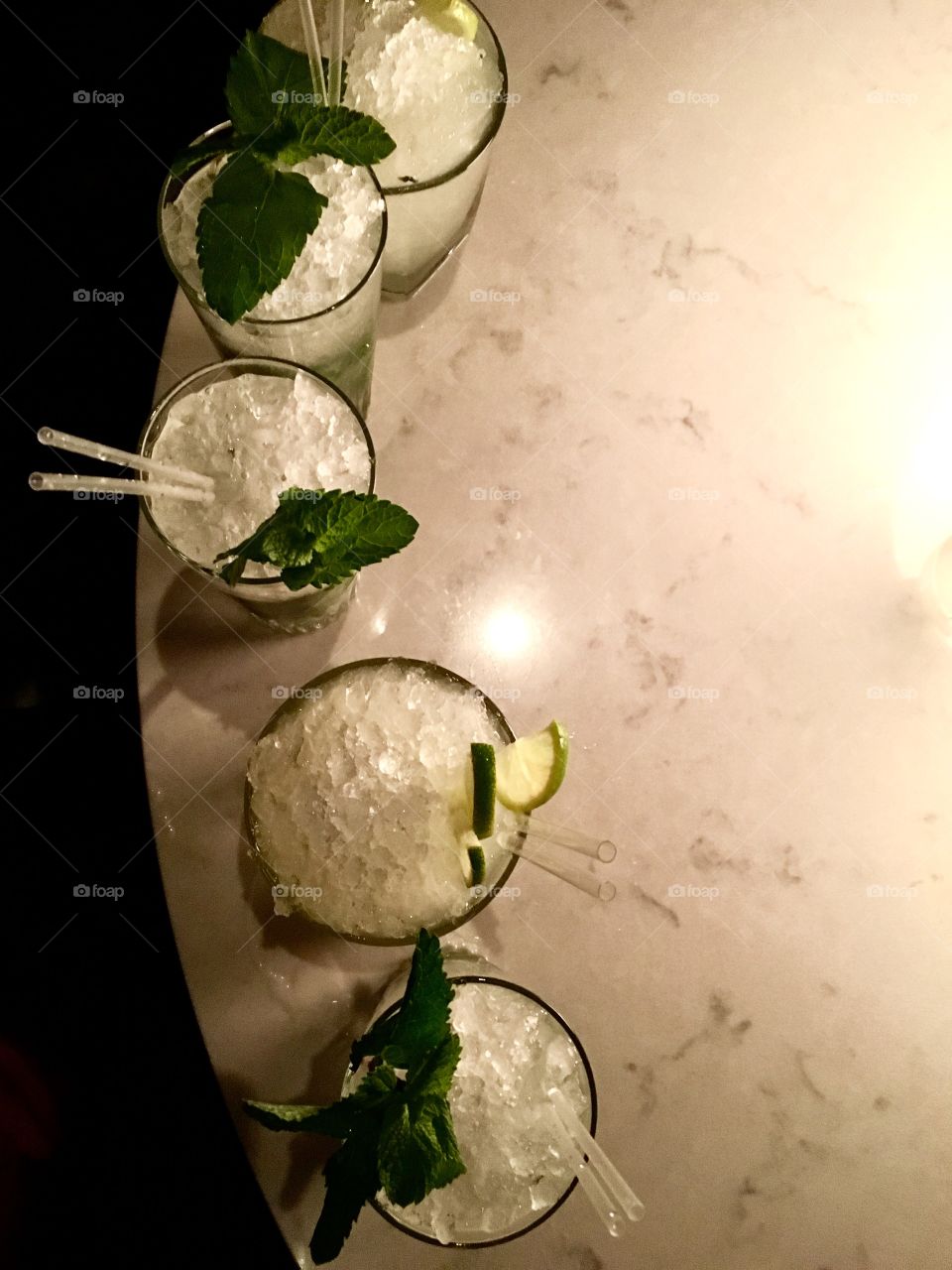 Mojito drinks