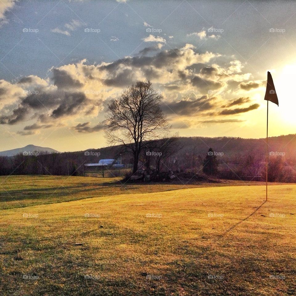 Spring golf