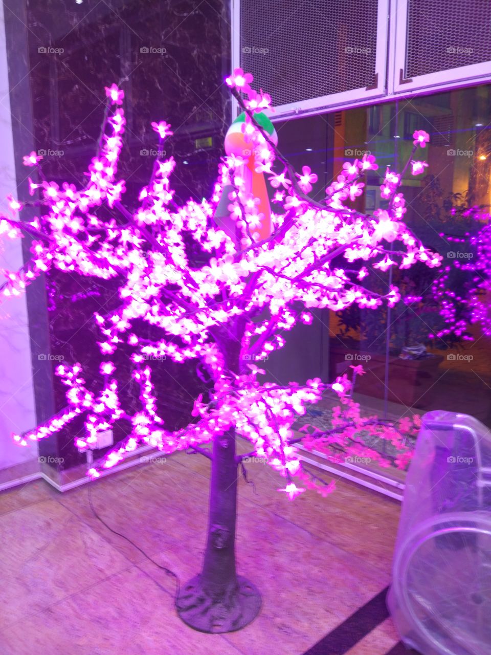 purple tree