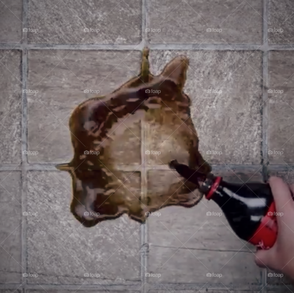 vintage coca cola tile cleaner