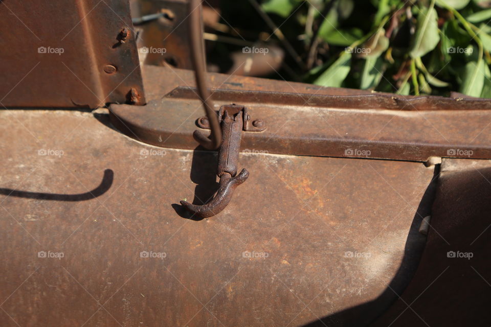 Rusty iron