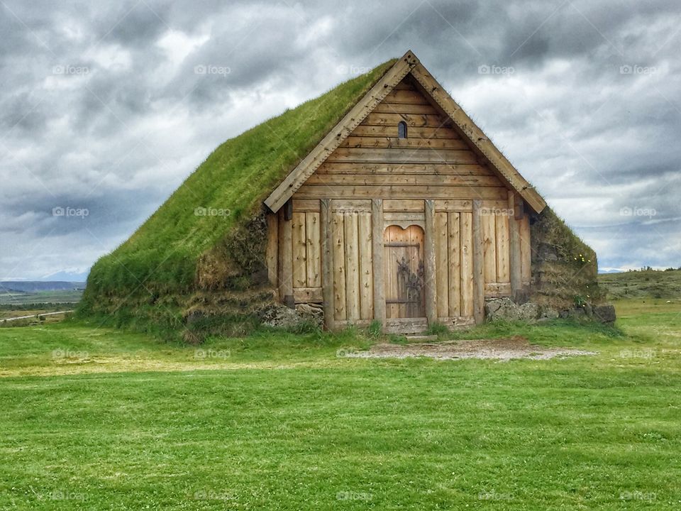 Icelandic old house 