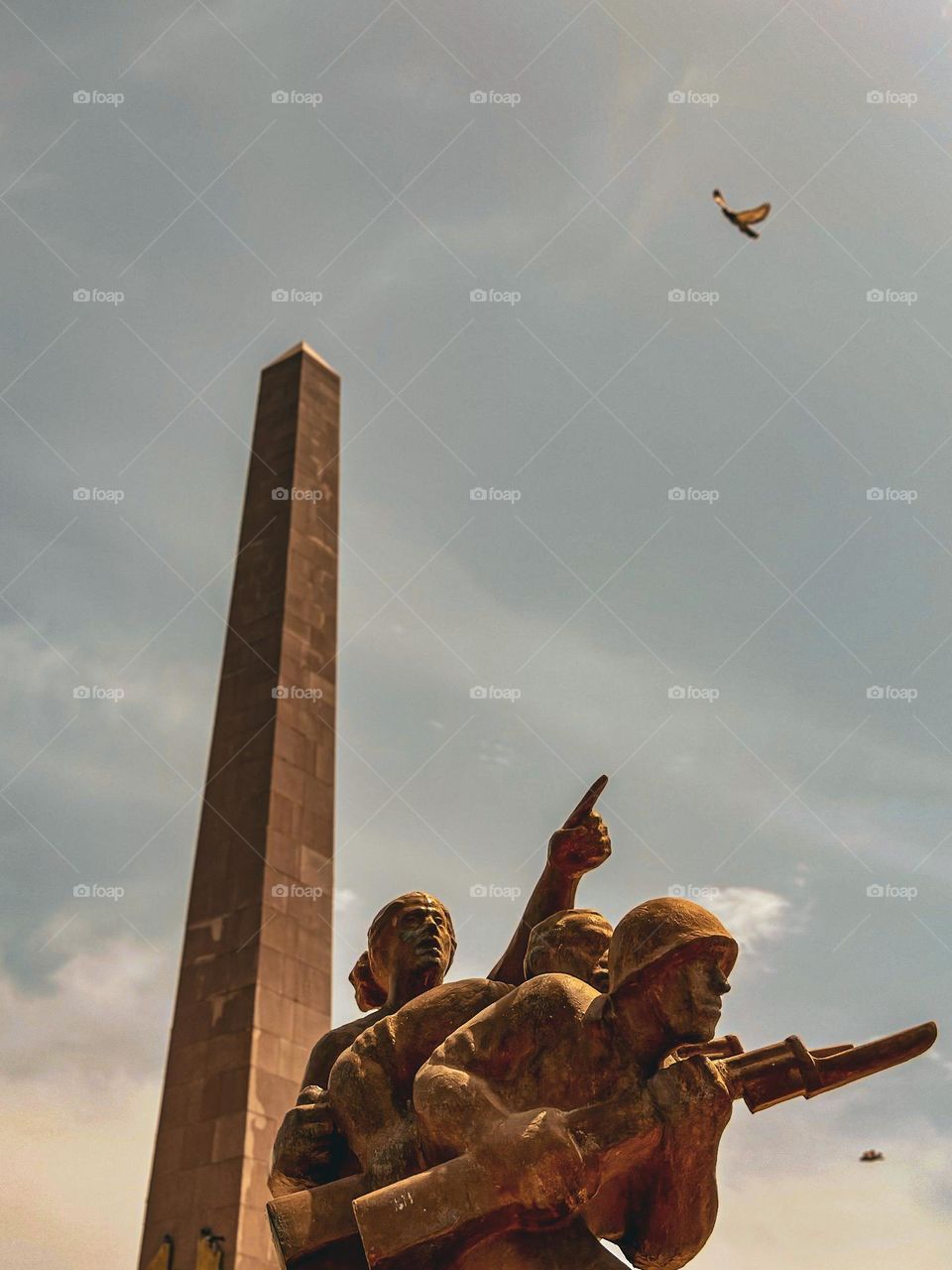 Port Said’s Obelisk Square Martyrs Monuments - Port Said resistance memorial 