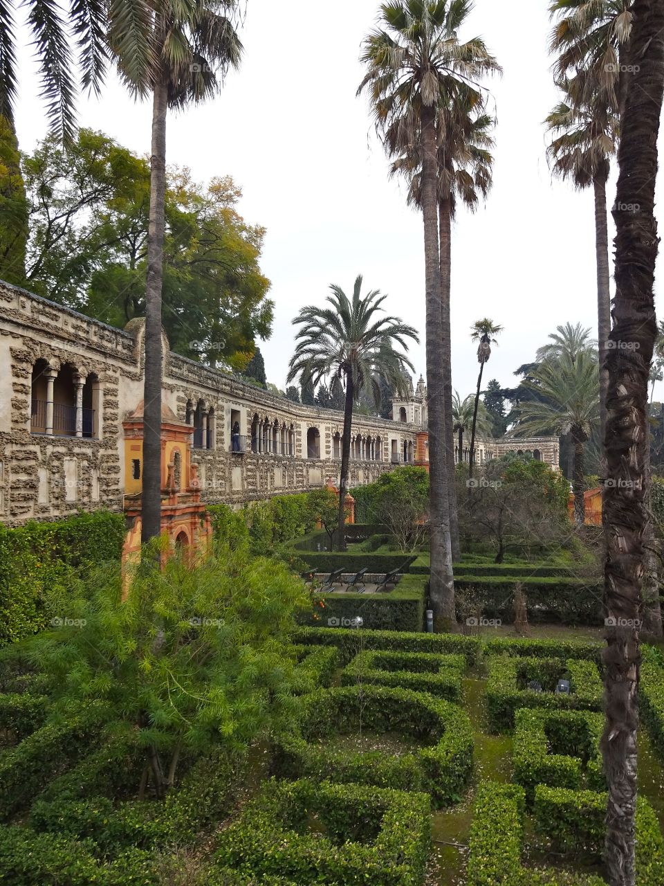 Alcázar in Sevilla, Spain