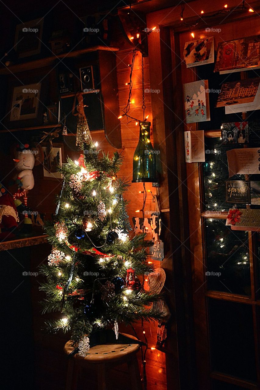 Cute Festive Tabletop Christmas Tree