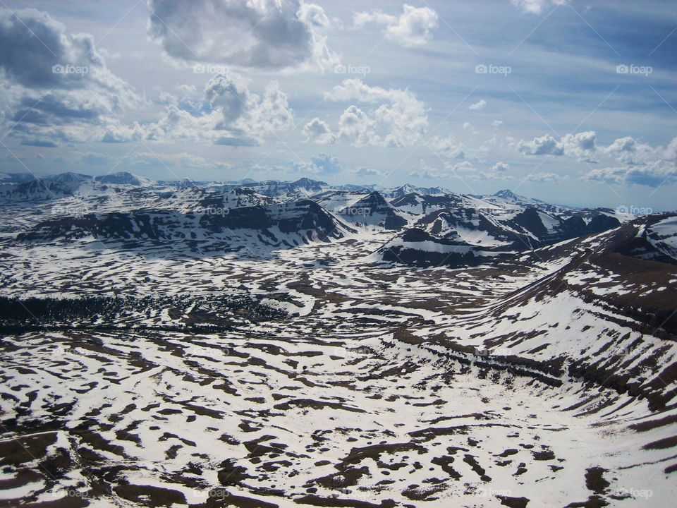 Winter in the Mountains