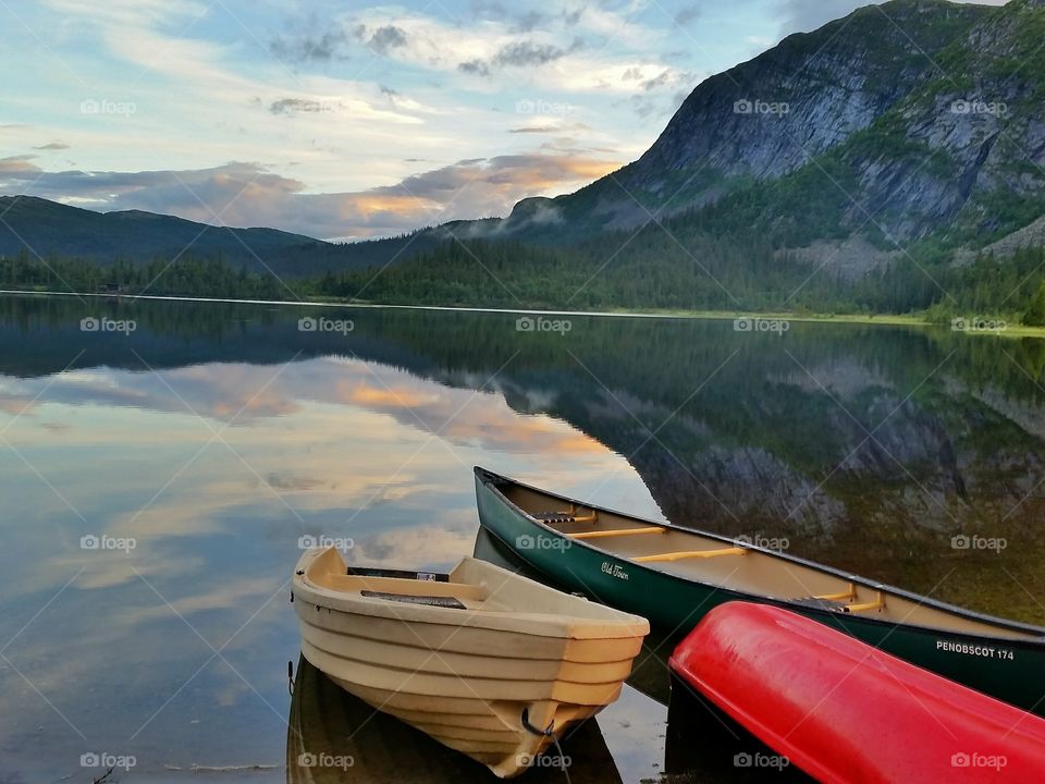 Norwegian lake