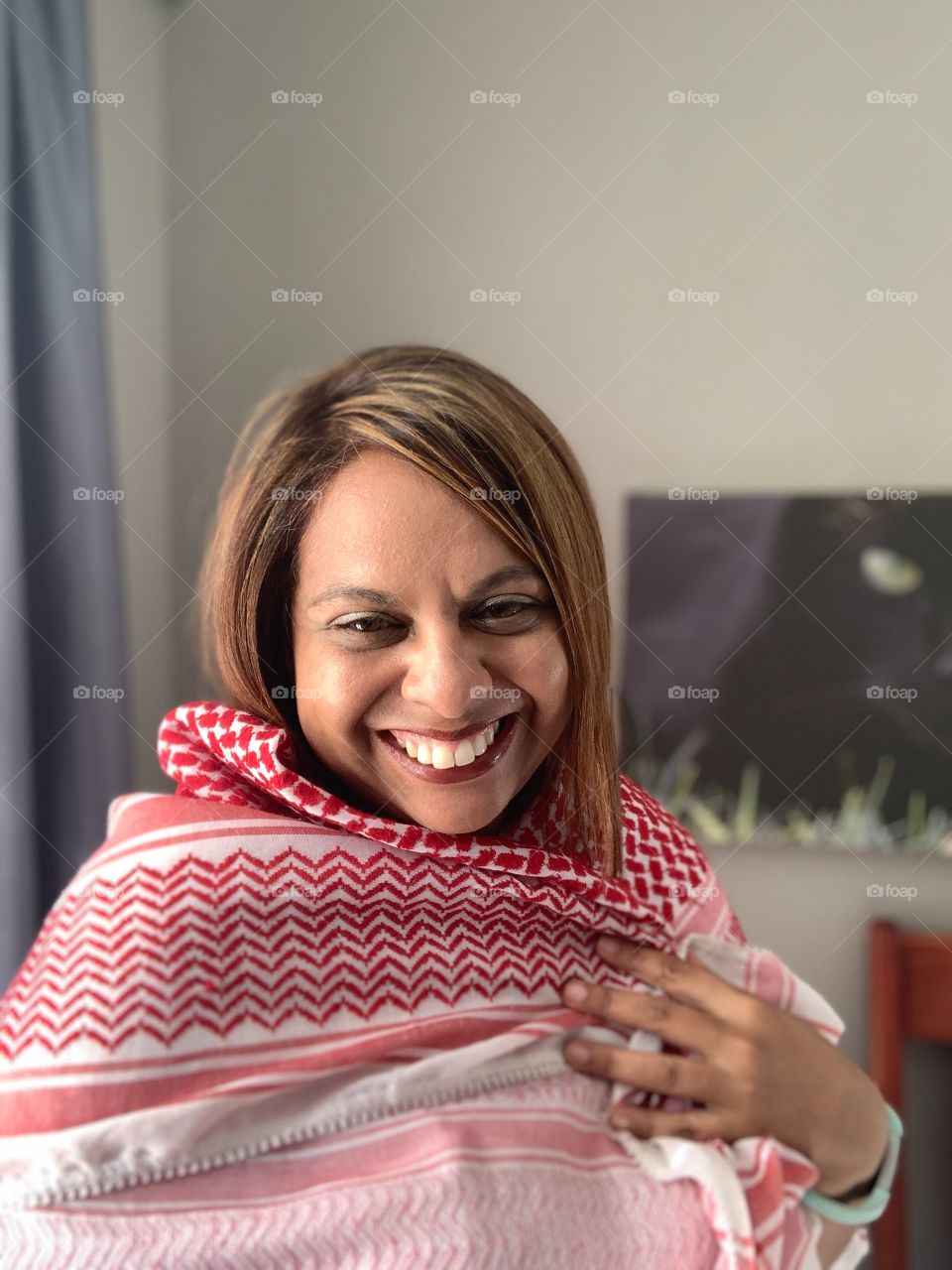 Crushing on my keffiyeh 