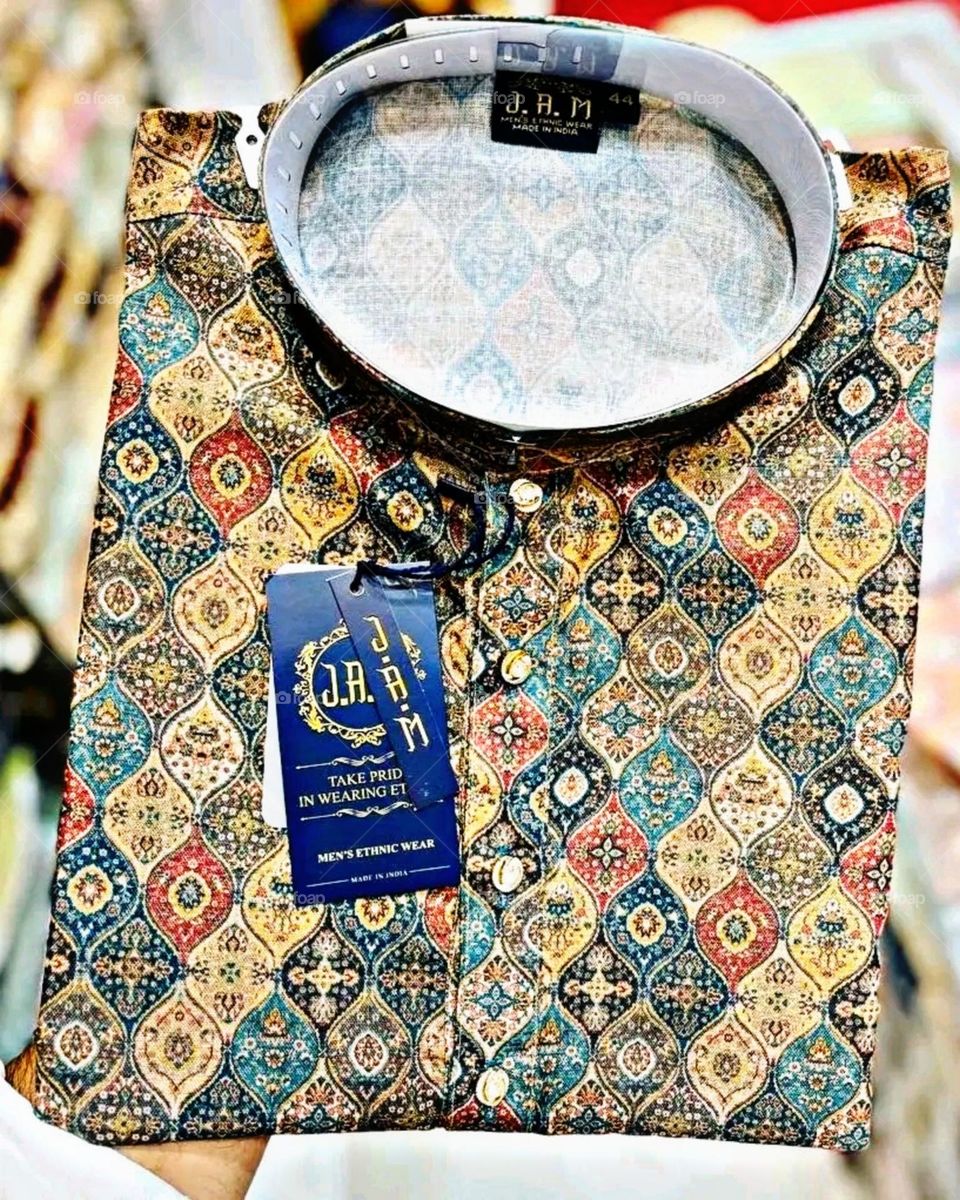 August 15th 2023 Maharashtra India. A beautiful and attractive shirt.