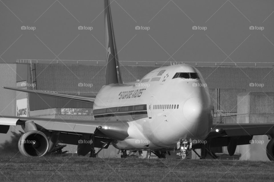 SINGAPORE AIRLINES SQ B747-400 MEL MELBOURNE AUSTRALIA