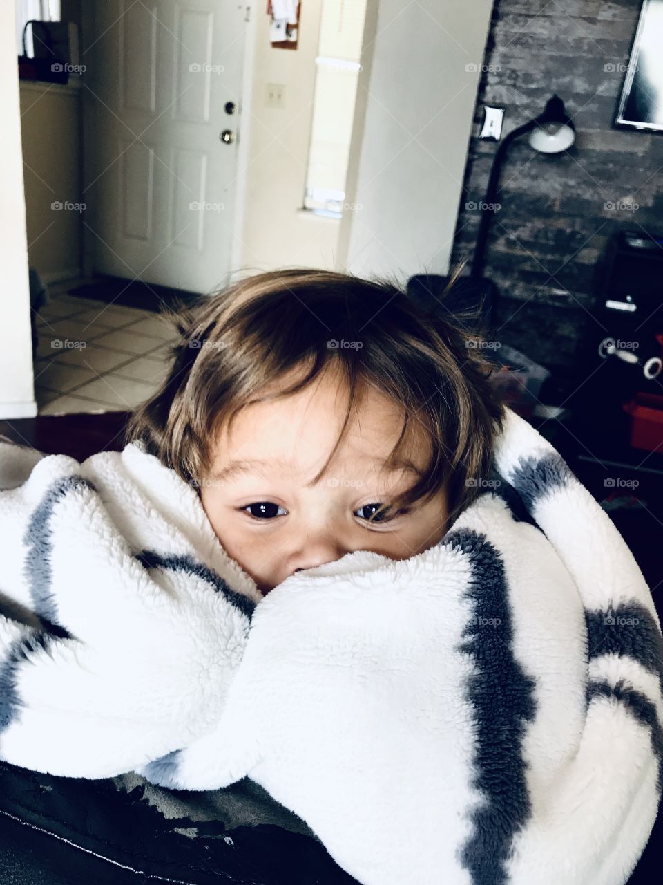 Buddy’s Wawa blanket, it’s soft, cozy and warm 