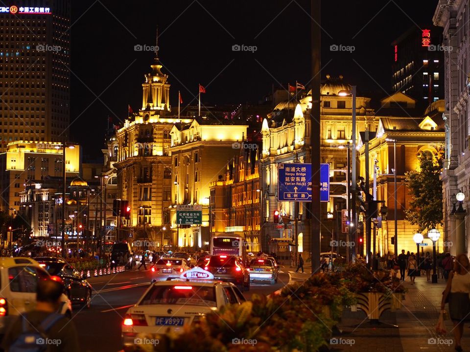 Shanghai by night