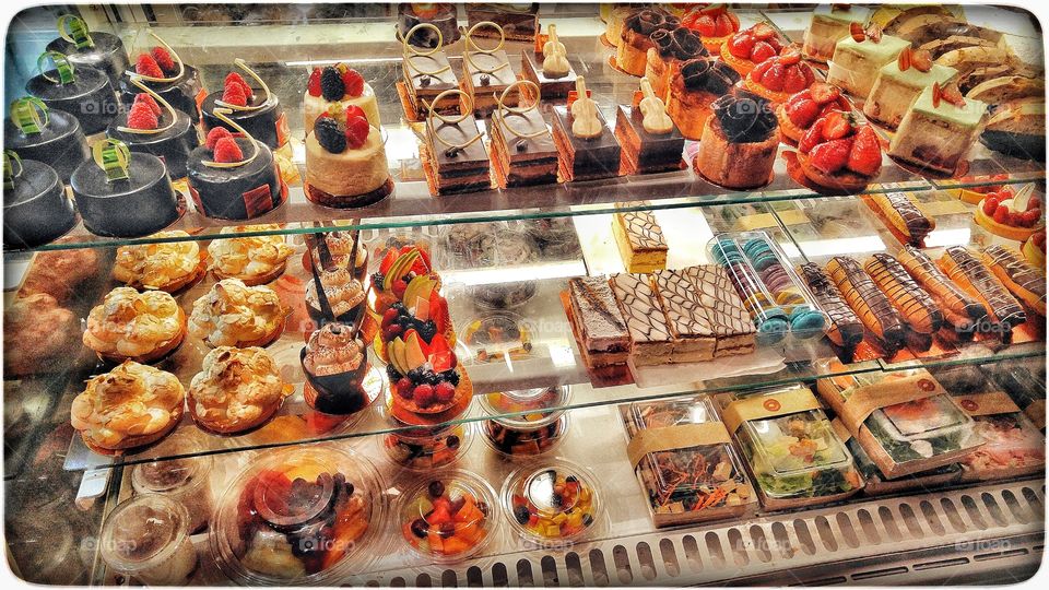 Paris Las Vegas cafe baked goods