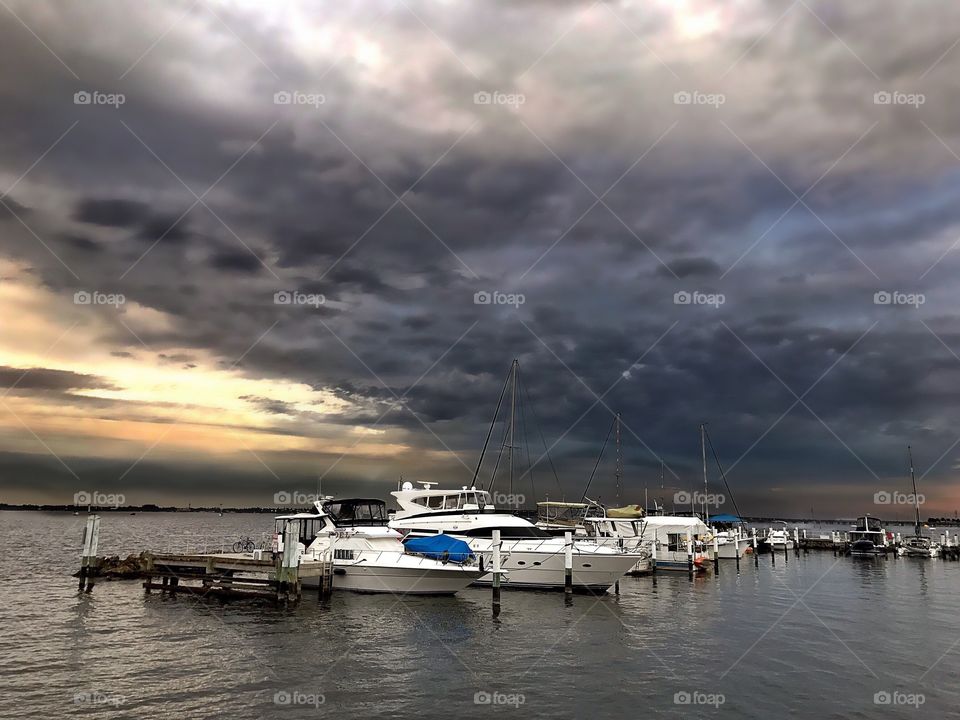 Storm clouds 