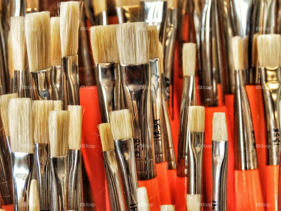 Collection Of Paint Brushes
