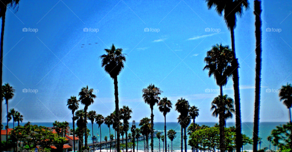 beach sky happy blue by stevehardley7