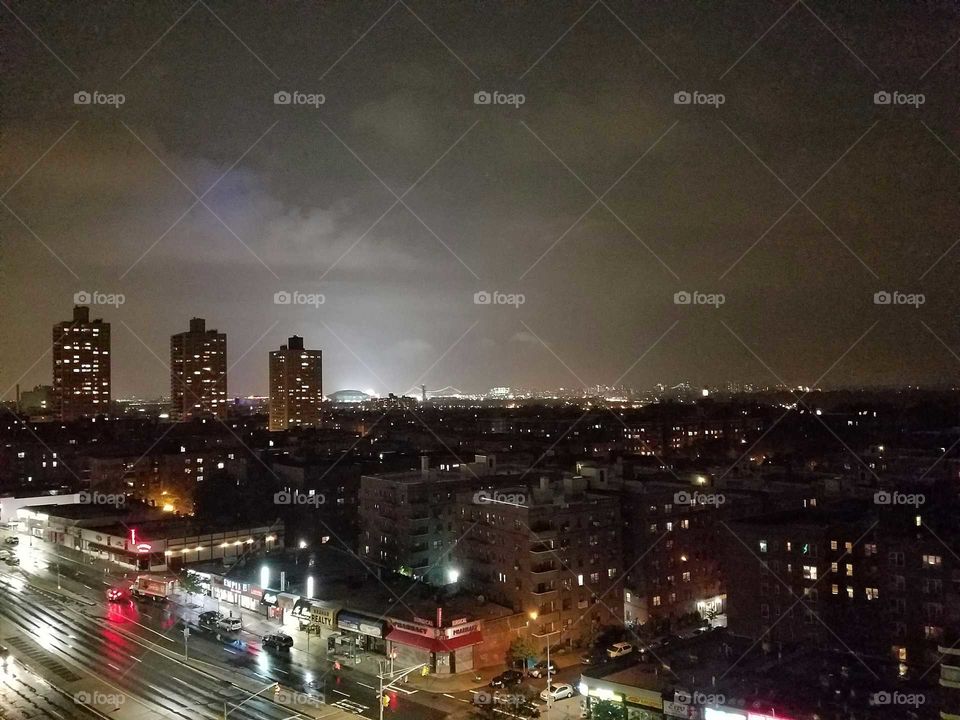 City, Downtown, Travel, Dusk, Evening