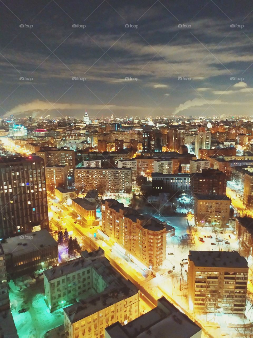 ночной город