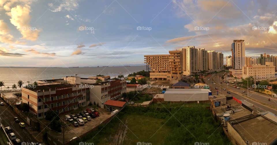 Beautiful Sunset  in São Luís Brazil