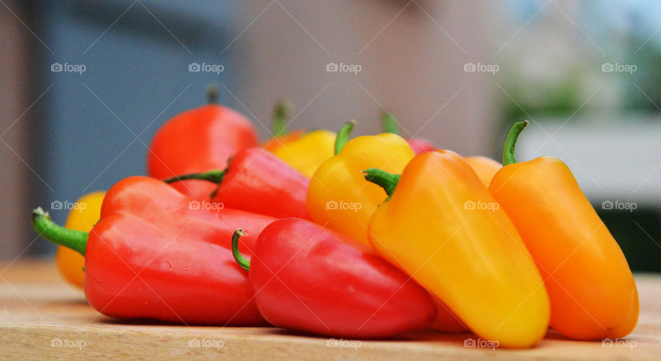 sweet-peppers. from my market gardener