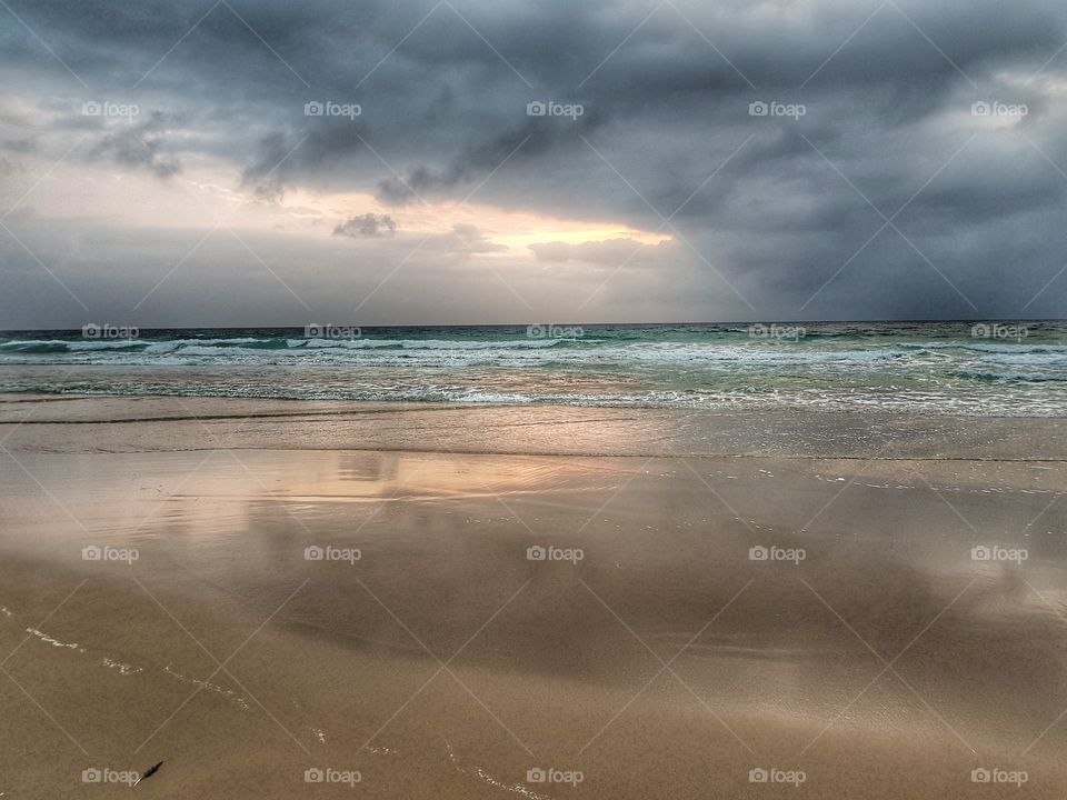 stormy seascape