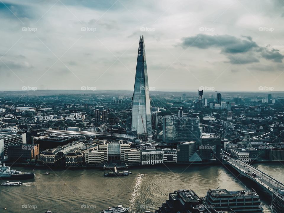 London from above