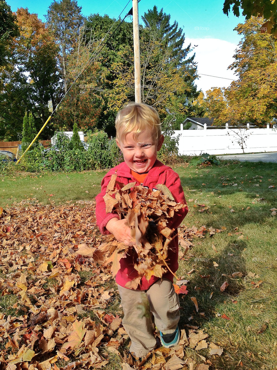 garden blue baby children by somebeach