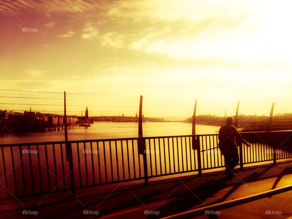 västerbron view stockholm