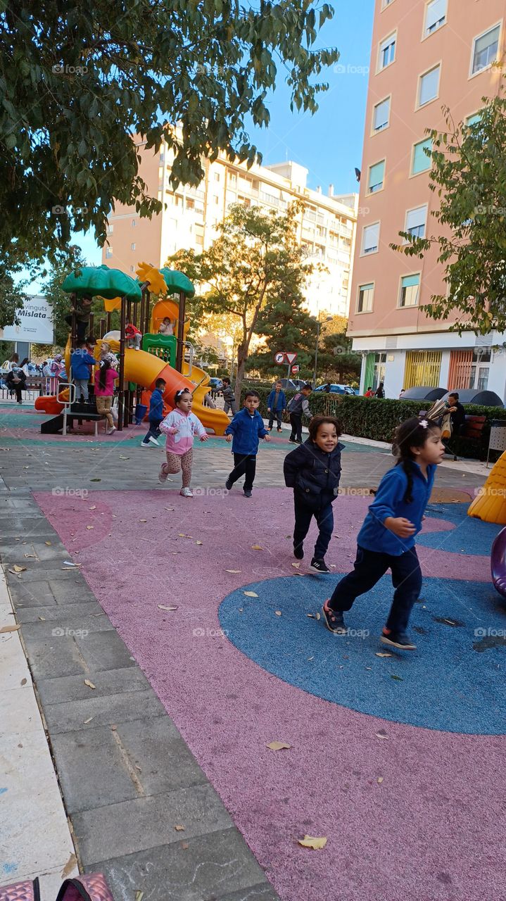 niños jugando