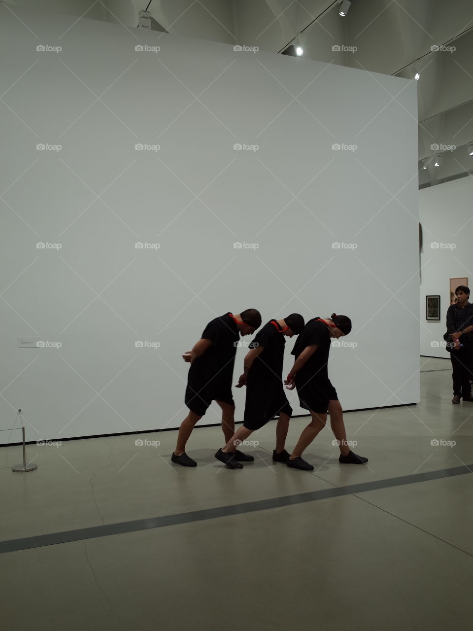 Museum dancing