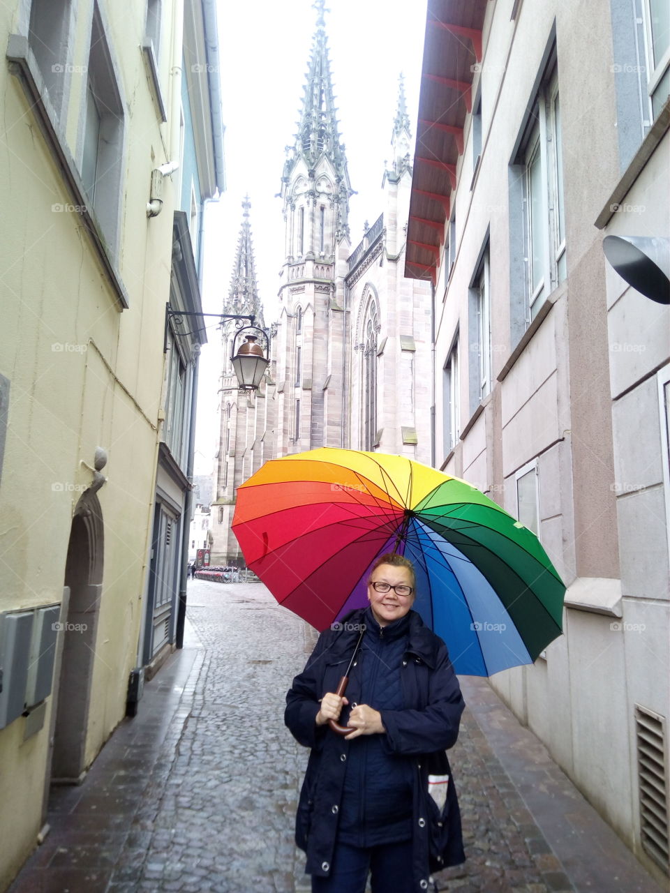 Моя любимая с зонтиком!