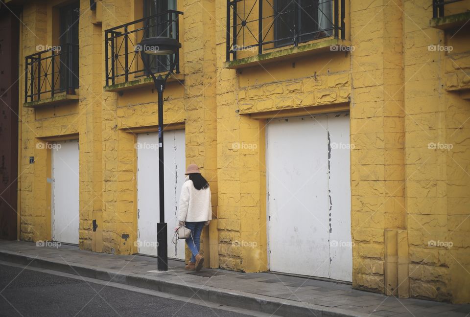 walk on the street