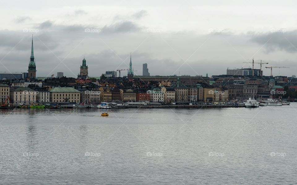 Stockholm harbor