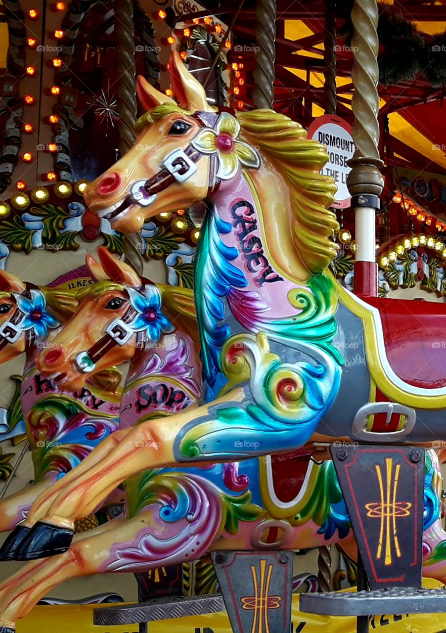 colourfull carousel
