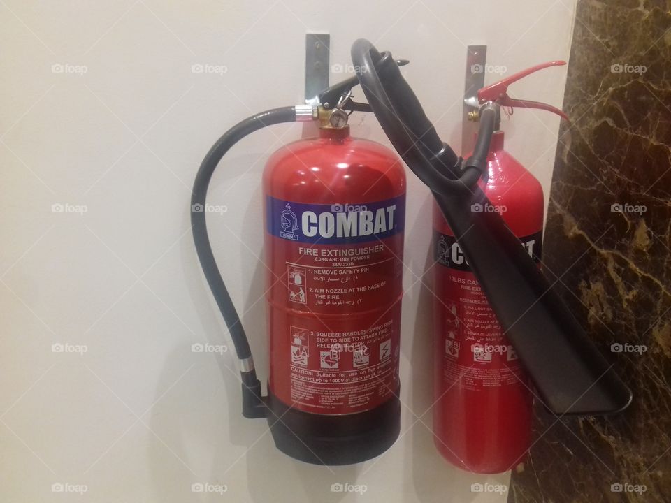 emergency fire extinguisher
