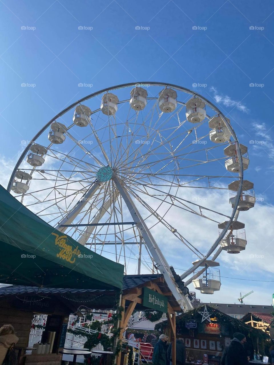 Liège ice rink, Christmas market