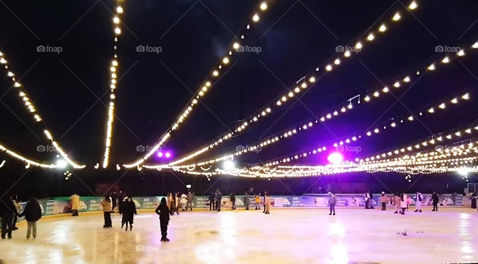 Figure skating ice areas
