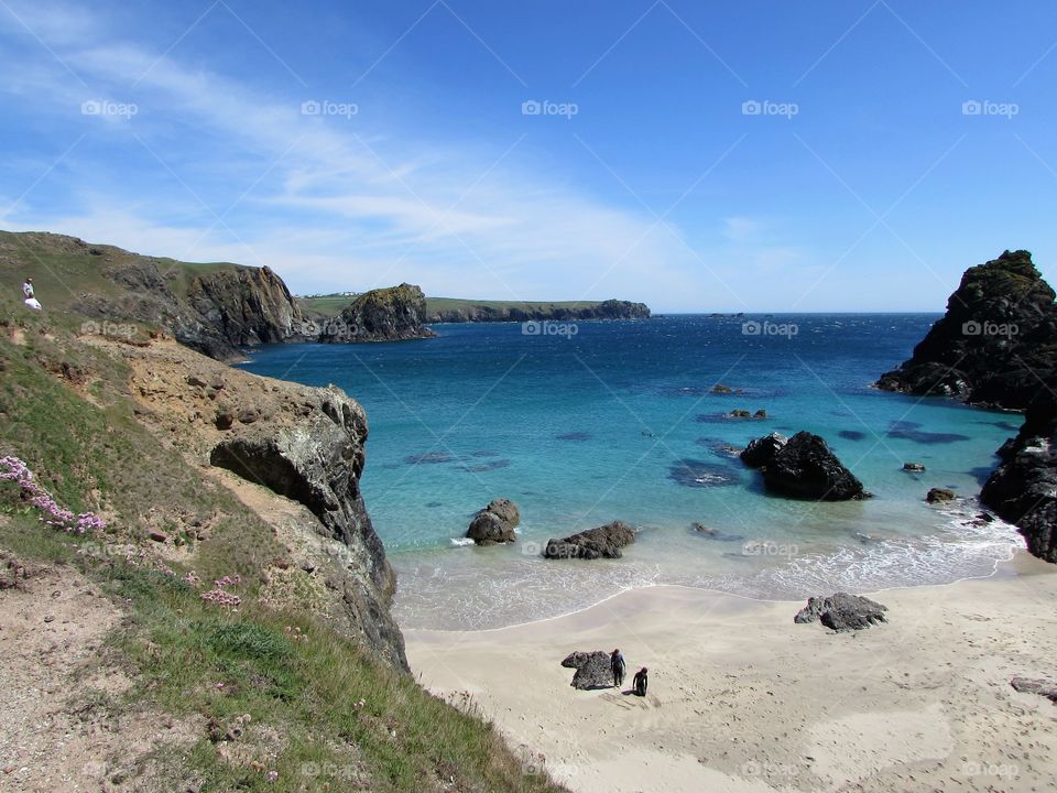 Kynance Cove, Cornwall, England