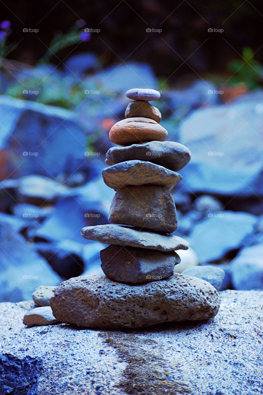 meditation rocks