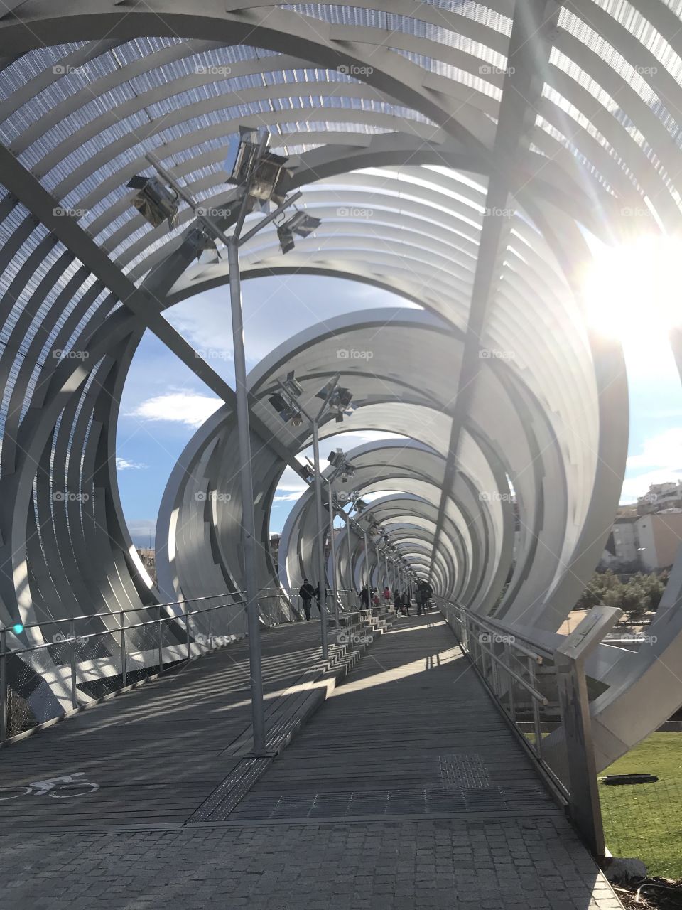 Bridge at Madrid Rio