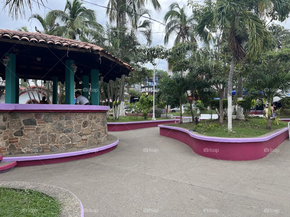 Plaza de Sayulita Pueblo Mágico 