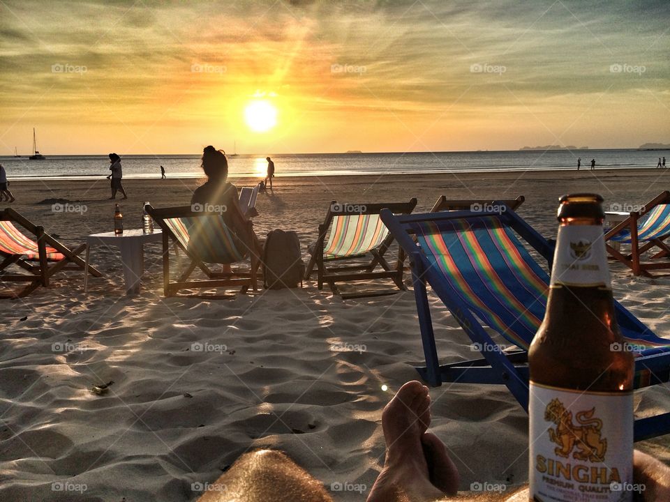 Beer in the Beach . Koh Lanta