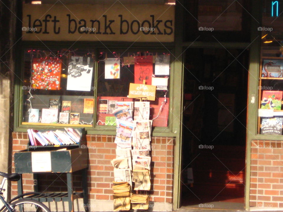 Little bookstore around the corner. Nothing like a small bookstore