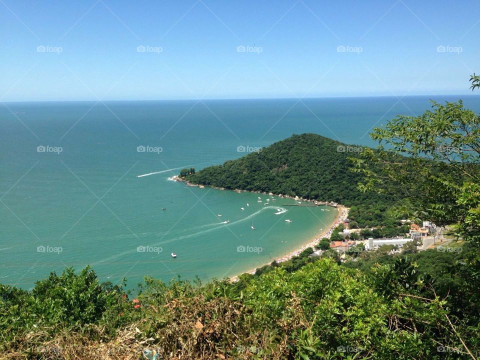 Camboriú,  SC, vista do mirante.  Férias com a família! Viagem  inesquecível !
