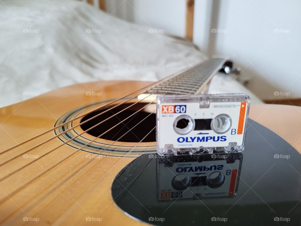 Guitar and tape composition