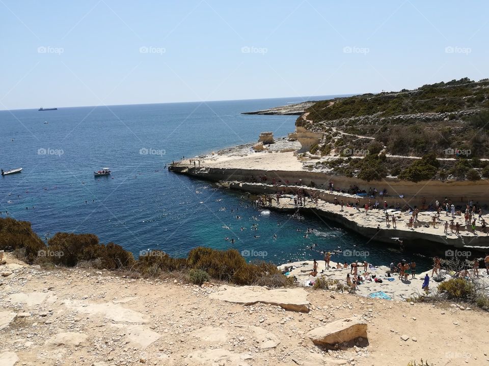 St peters Pool Malta is a fantastic hidden beach. Very beautiful