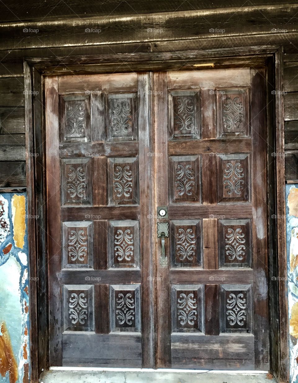 Beautiful wooden doors 